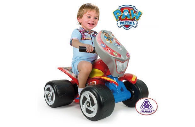 paw patrol battery operated quad